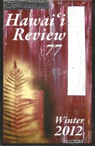 Hawai'i Review cover 001